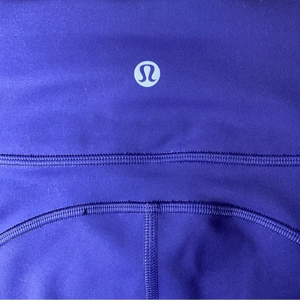 Lululemon Women's Invigorate HR Crop 23” LW6BDVS Purple Size 2 - Picture 4 of 5